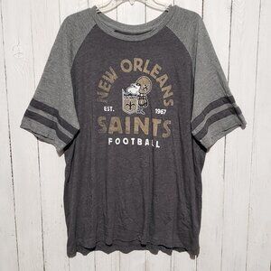New Orleans Saints Men's 2XL Shirt Tee Sir Saint 1967 Retro Vintage Look